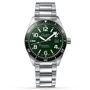 Glashutte Original SeaQ Automatic Green Dial - Stainless Steel - 39.5mm