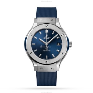Hublot Classic Fusion Titanium Automatic Blue Watch - 38mm
