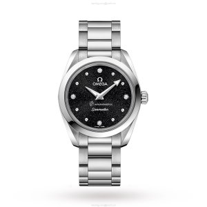 Omega Seamaster Aqua Terra 28mm Quartz Watch - Black Dial | Stainless Steel