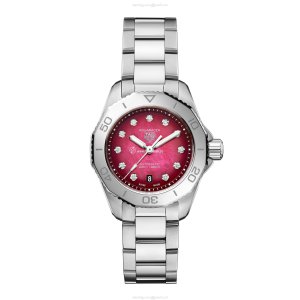 TAG Heuer Aquaracer WBP2414.BA0622 | 30mm Red Dial | Automatic Watch