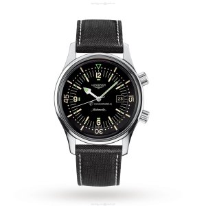 Longines Heritage L37744500 Automatic Diver - 42mm Stainless Steel - Black Dial