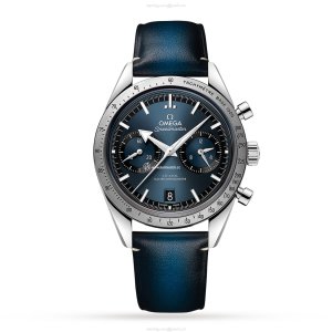 Omega Speedmaster 57 | 40.5mm Blue Dial | Manual Winding | Stainless Steel