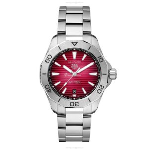 TAG Heuer Aquaracer WBP2114.BA0627 - 40mm Red Automatic Watch