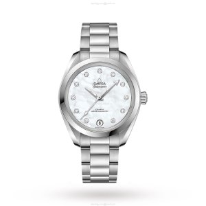 Omega Seamaster Aqua Terra | 34mm Stainless Steel | Automatic | Mother of Pearl Dial