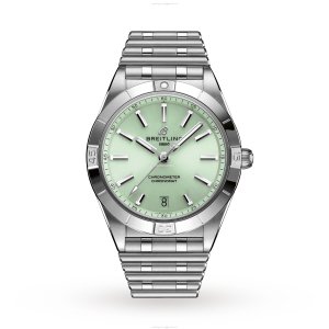 Breitling Chronomat A10380101L1A1 | 36mm Green Dial | Automatic | Steel