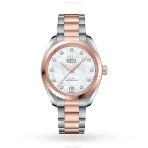 Omega Seamaster Aqua Terra 34mm Automatic - Mother of Pearl Dial - Stainless Steel