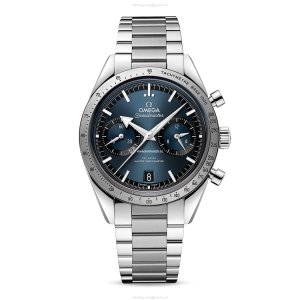 Omega Speedmaster 57 | 40.5mm Blue Dial | Manual Winding | Stainless Steel