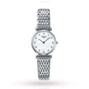 Longines La Grande Classique L42094876 | 24mm Stainless Steel | Mother of Pearl Dial