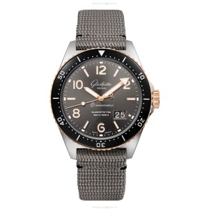 Glashuette Original SeaQ Automatic Grey Replica - 43.2mm Stainless Steel