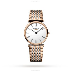 Longines La Grande Classique L45121917 | 29mm White Dial | Rose Gold & Steel