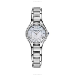 Raymond Weil Noemia 5124-S2S-00966 | Ladies White Dial Watch | 24mm Stainless Steel