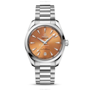Omega Seamaster Aqua Terra 38mm Automatic Yellow Dial Stainless Steel Watch