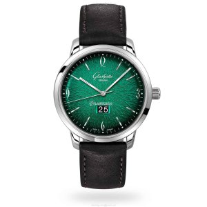 Glashutte Original Vintage Automatic Watch - Green Dial - Stainless Steel