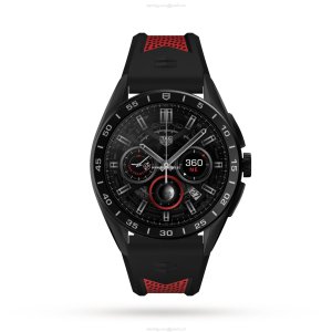 TAG Heuer Connected Smart Watch - 42mm Carbon Case - Black Dial - 100M Water Resistant