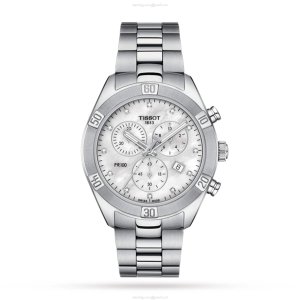Tissot T-Classic PR 100 | 38mm Stainless Steel | Diamond Dial Quartz Watch