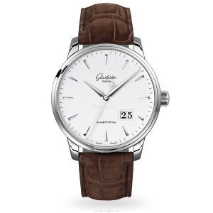 Glashuette Original Senator Automatic - White Dial Stainless Steel Watch