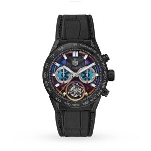 TAG Heuer Carrera CAR5A8AF.FC6415 - 45mm Titanium & PVD Black Automatic