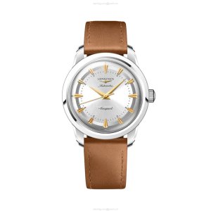 Longines Conquest Automatic Watch - 38mm Stainless Steel & Silver Dial