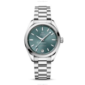 Omega Seamaster Aqua Terra 34mm Automatic Green Dial Stainless Steel Watch