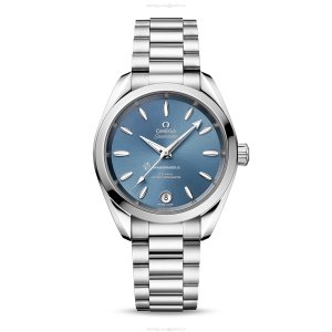 Omega Seamaster Aqua Terra 34mm Blue Dial Automatic Watch | Stainless Steel