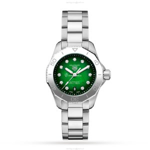 TAG Heuer Aquaracer WBP2415.BA0622 | 30mm Green Dial | Automatic