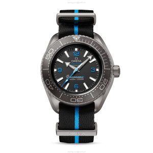 Omega Planet Ocean Titanium Automatic Black Watch - 45.5mm | 6000m Water Resistant