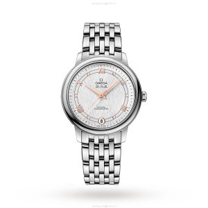 Omega De Ville Prestige 32.5mm Automatic Watch - Stainless Steel & Mother of Pearl Dial