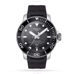 Tissot Seastar 2000 Automatic Grey Dial - 46mm Stainless Steel - 600M