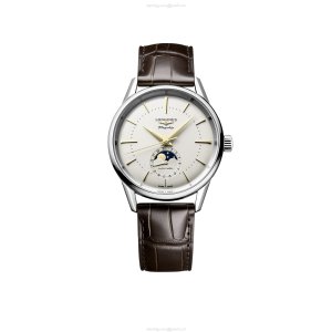 Longines L48154782 Automatic Watch - Silver Dial - Stainless Steel 38.5mm