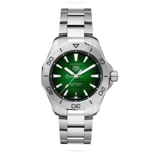 TAG Heuer Aquaracer WBP2115.BA0627 | 40mm Green Automatic Watch