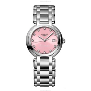 Longines Prima Luna L81224996 | 30mm Pink Dial | Stainless Steel Quartz Watch