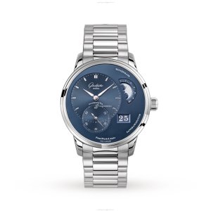 Glashuette Original Pano 1-90-02-46-32-70 | Automatic Blue Dial | Stainless Steel