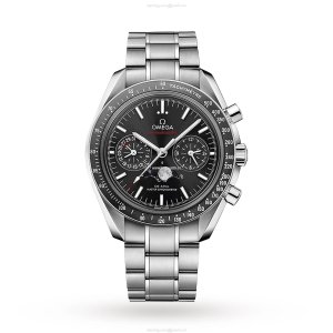 Omega Speedmaster Moonphase Automatic - Black Dial | 44.5mm Stainless Steel