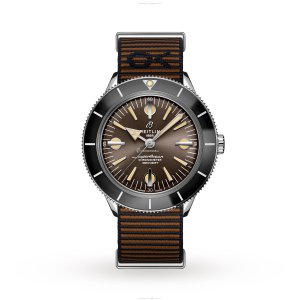 Breitling Superocean Heritage 42mm Automatic Brown Dial - Stainless Steel