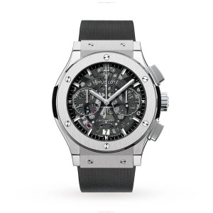 Hublot Classic Fusion Titanium Automatic Watch - 45mm Black Dial Replica