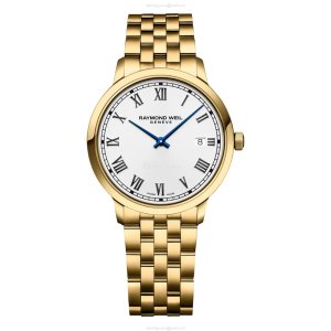 Raymond Weil Toccata 5485-P-00359 | 39mm White Dial | Roman Numerals