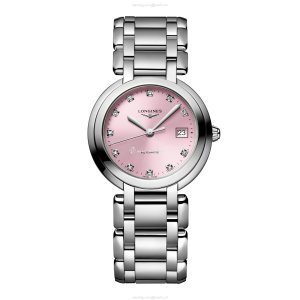Longines Prima Luna L81134996 | Automatic Pink Dial | 30mm Stainless Steel