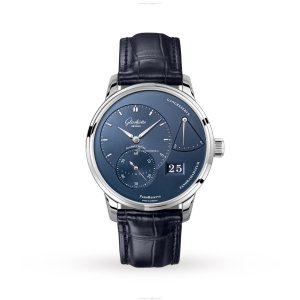 Glashuette Original Pano 1-65-01-26-12-35 | Blue Dial | Manual Winding