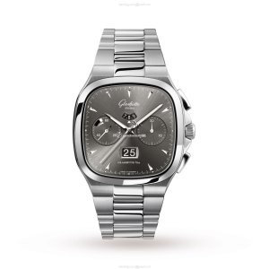 Glashutte Original Vintage 1-37-02-01-02-70 | 40mm Automatic Grey Dial
