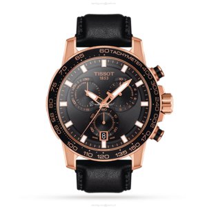 Tissot T-Sport Chrono Watch - 45.5mm Black Dial - Stainless Steel & PVD