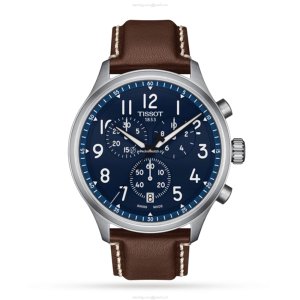 Tissot T-Sport Chrono XL | 45mm Blue Dial | Stainless Steel Quartz Watch