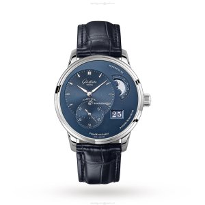 Glashuette Original Pano 1-90-02-46-32-35 | 40mm Blue Dial | Automatic