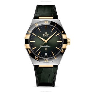 Omega Constellation 41mm Automatic Green Dial - Stainless Steel & 18ct Gold