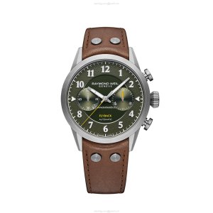 Raymond Weil Freelancer 7783-TIC-05520 | 42mm Automatic Green Dial | Stainless Steel & PVD