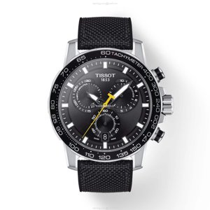 Tissot T-Sport Quartz Watch - Black Dial & Stainless Steel Case | 45.5mm