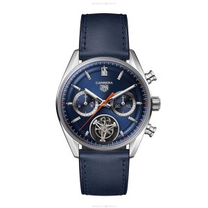 TAG Heuer Carrera Automatic Blue Dial 42mm Stainless Steel Watch
