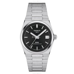 Tissot PRX 35mm Automatic Black Watch - Stainless Steel | 100M Water Resistant