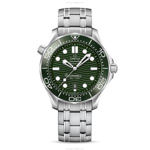 Omega Seamaster Diver 300M 42mm Automatic Green Dial Steel Replica