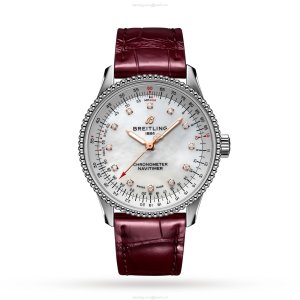 Breitling Navitimer 35mm Automatic - Mother of Pearl Dial & Stainless Steel