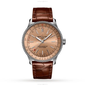 Breitling Navitimer 35mm Automatic Brown Dial - Stainless Steel Watch